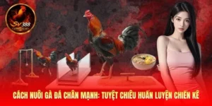 Cách Nuôi Gà Đá Chân Mạnh: Huấn Luyện Chiến Kê Tại SV389